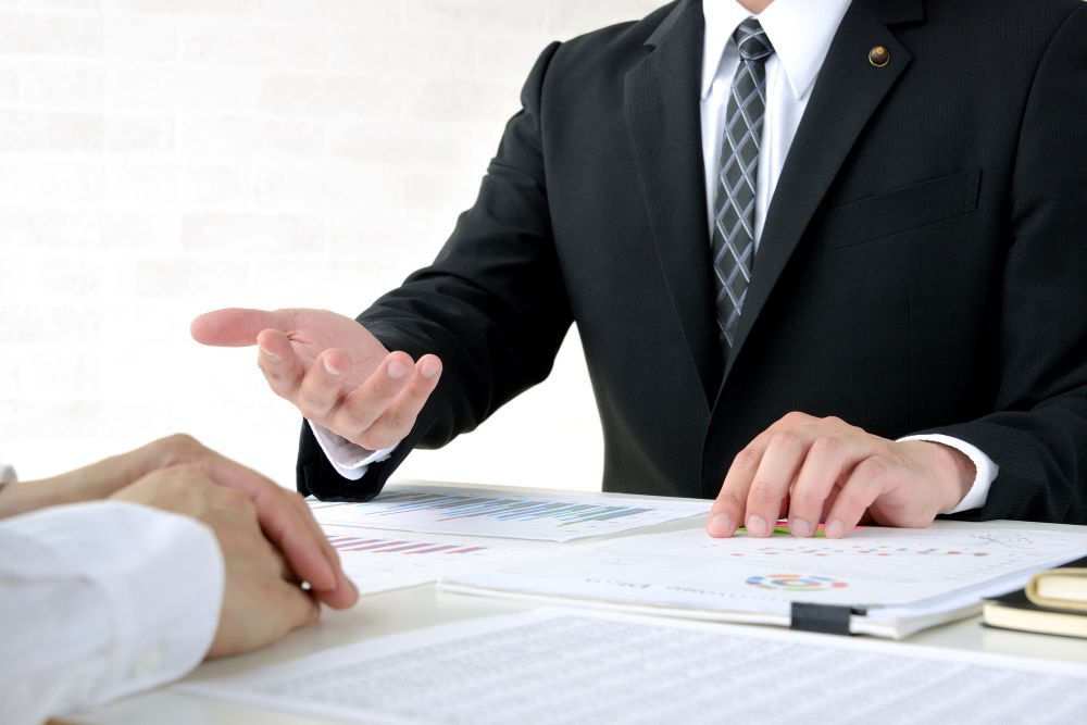 税理士に相談をするイメージ