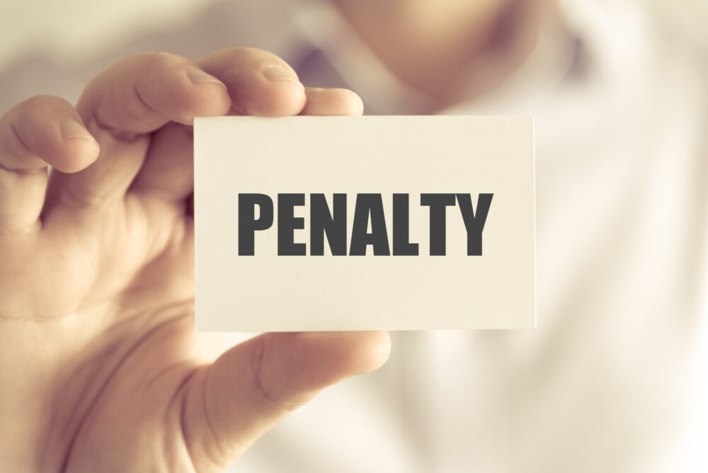 ペナルティ