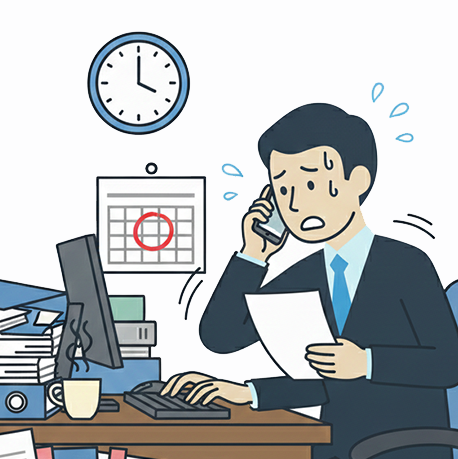 忙しくて調査対応や書類準備に手が回らない税理士