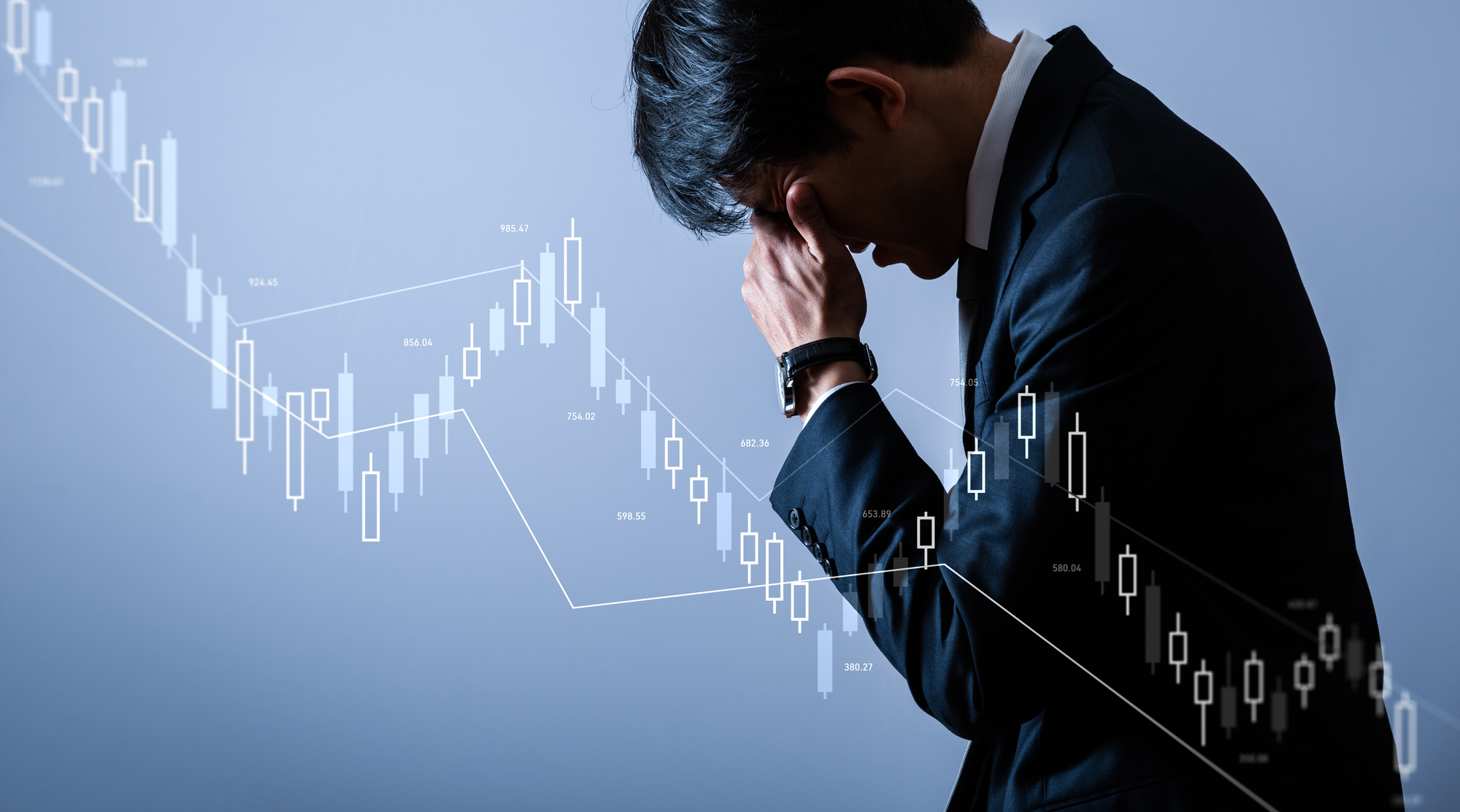 株価下落・トラブル