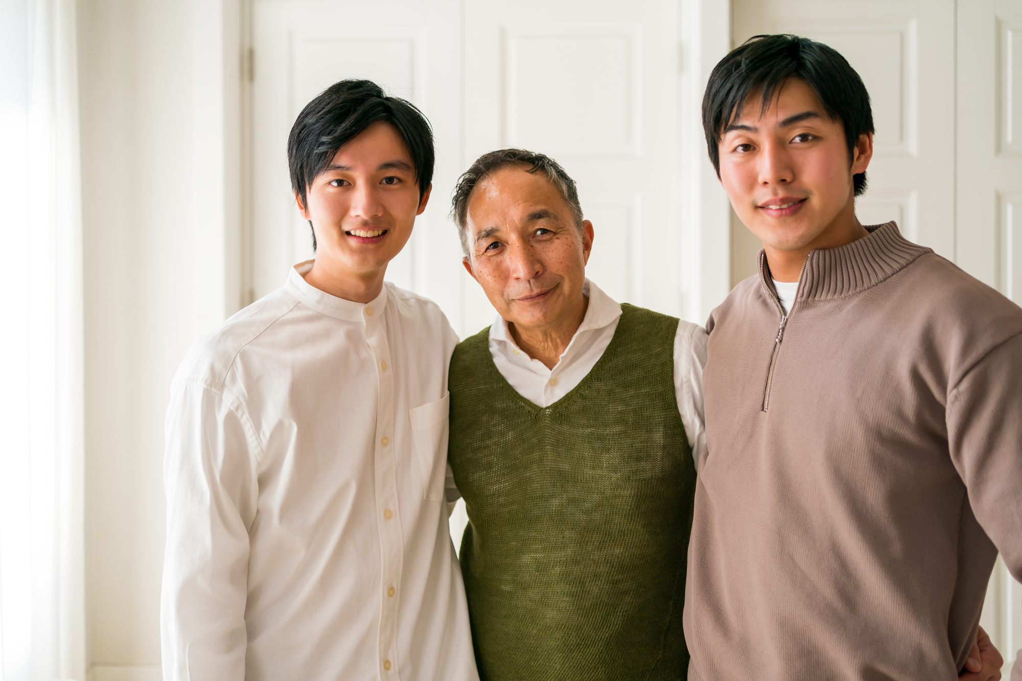 男兄弟の親子