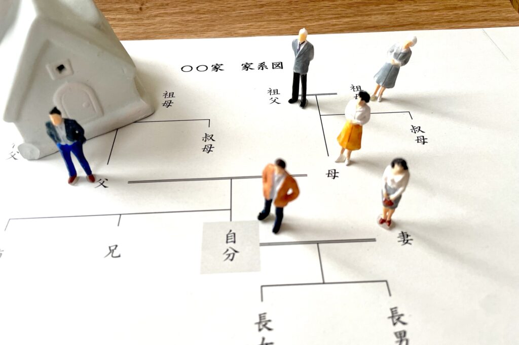 親子・兄弟間での遺産分割